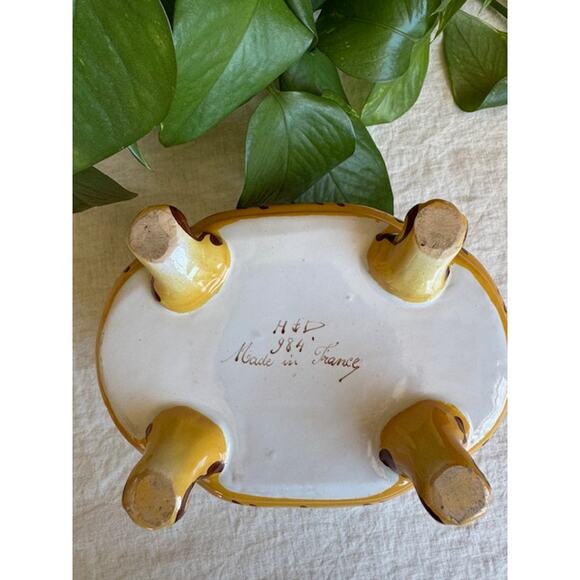 Rare Vintage H D Hand Painted Made in France - Picture 3 of 5